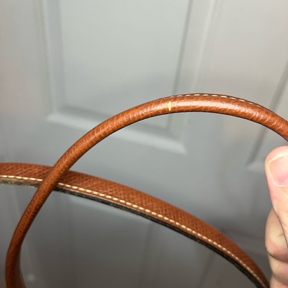 Longchamp LePliage Tote Bag----fawn/olive green - Picture 5 of 5